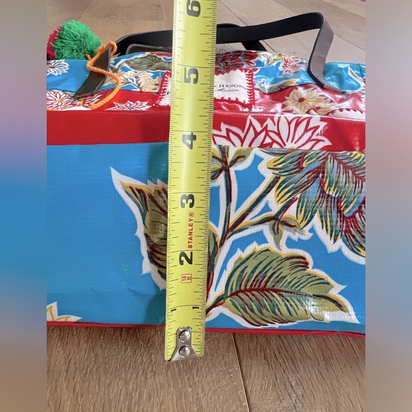Erica Maree for Four Seasons Punta Mita, Mexico- handmade vacation tote bag. - Picture 13 of 14